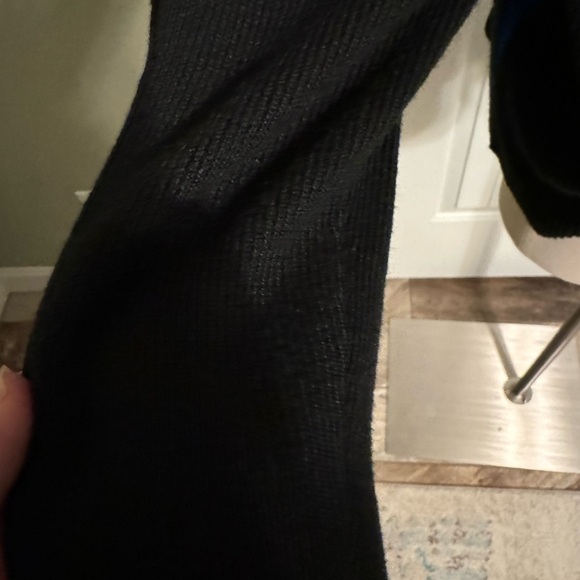 Spense Size Large oversized royal blue and black geometric sweater- EUC - Picture 5 of 11